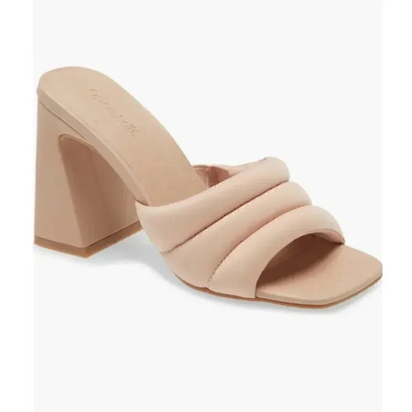 ❤️Open Edit Women's Beige Classic Sheena Sandals Size 8 - Picture 2 of 7